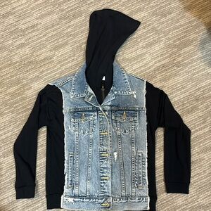 Jean sweatshirt/jacket